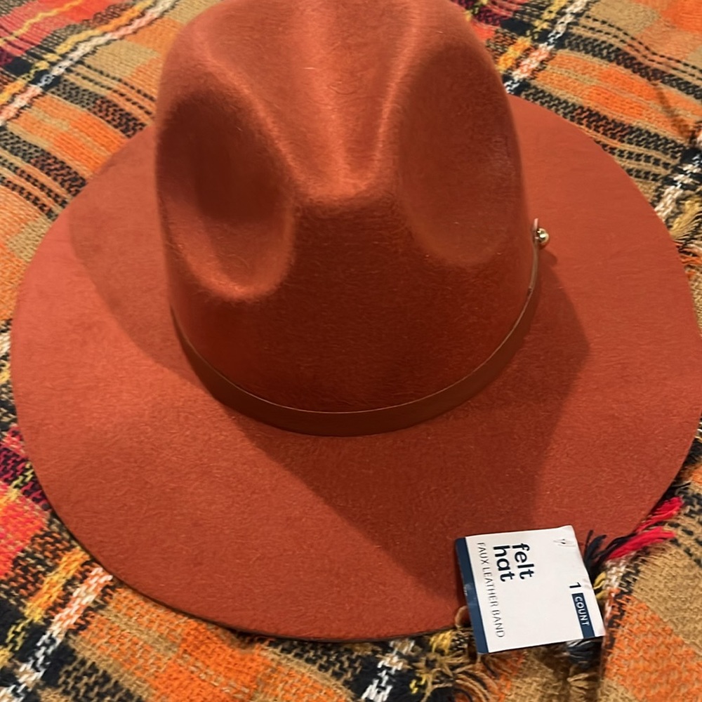 Gorgeous hat and wrap set.  Perfect for fall.  Hat NWT - Picture 2 of 4